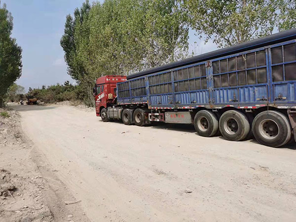 濟(jì)萊高鐵北站PE給水管道項目工程